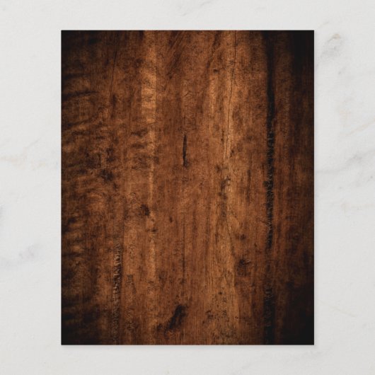 Rustikale String-Lichter und HolzWedding speichern (Rückseite)