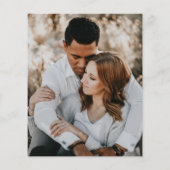 Rustikale String-Lichter und HolzWedding speichern (Rückseite)