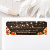 Rustikale String Lights Barholz Floral (Insitu)