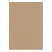 Rustikale String Lights Hochzeit Tischnummern (Rückseite)