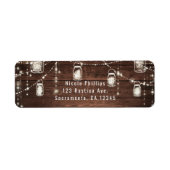 Rustikale String Lights Mason Jars Lace Country Gl (Vorne)