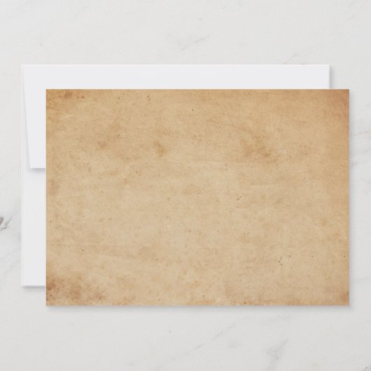 Rustikale String Lights & Tree Fairy Tale Wedding Einladung (Rückseite)