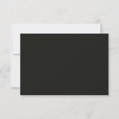 Rustikale Stringleuchten Sonnenblumen Hochzeitskar RSVP Karte (Rückseite)