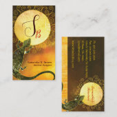 Rustikale Südwest Lizard Unique Visitenkarte (Vorne/Hinten)