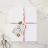 Rustikale Süsse Backkuchen Kinderdusche Geschenkanhänger (Mit Garn)