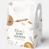 Rustikale Süsse Backkuchen Kinderdusche Geschenkschachtel (Offen)