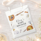 Rustikale Süsse Backkuchen Kinderdusche Geschenktütchen (Ausgeschnitten)