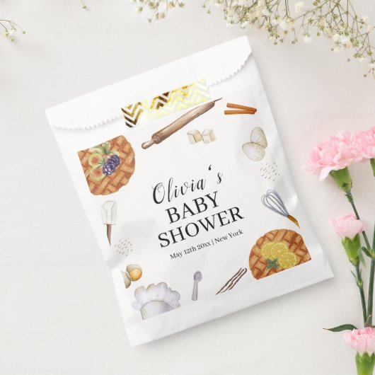 Rustikale Süsse Backkuchen Kinderdusche Geschenktütchen (Versiegelt)