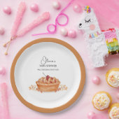 Rustikale Süsse Pie Cherry Fall Baby Dusche Pappteller (Party)