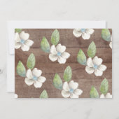 Rustikale Sweet Deer Neutral Baby Shower Einladung (Rückseite)