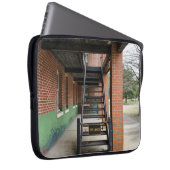 Rustikale Szene in Fort Monroe Laptop Laptopschutzhülle (Vorne Rechts)