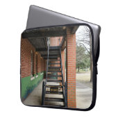 Rustikale Szene in Fort Monroe Laptop Laptopschutzhülle (Vorderseite Links)