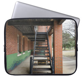 Rustikale Szene in Fort Monroe Laptop Laptopschutzhülle