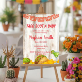 Rustikale Taco-'Bout-a-Baby-Party-Einladung Einladung