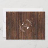 Rustikale Tacos & Bräune, bevor ich Paardusche mac Einladung (Rückseite)