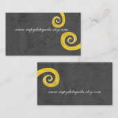 Rustikale Tafel Vintag Visitenkarte (Vorne/Hinten)