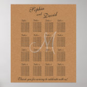 Rustikale Tafelweindecke 16 Poster (Vorne)