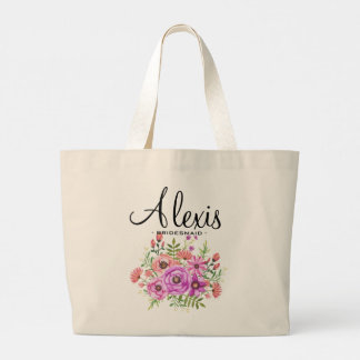Rustikale Tasche der Blumenbrücke - Personalisiert