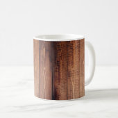 Rustikale Tasse aus Holz (VorderseiteRechts)