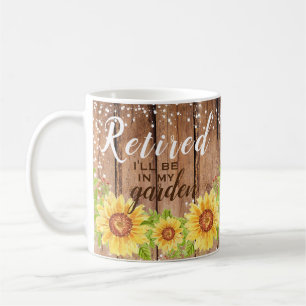 Rustikale Tasse für Blumenzettel