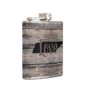 rustikale TENNESSEE-LIEBE in Skripten | Flachmann (Rechts)