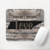 rustikale TENNESSEE-LIEBE in Skripten Mousepad (Mit Mouse)