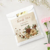 rustikale Terrakotta Blumengrün Hochzeit Geschenktütchen (Versiegelt)