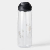 rustikale Terrakotta Blumengrün Trinkflasche (Rückseite)