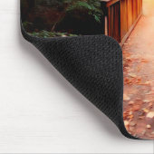 Rustikale Teutoburger Waldbrücke Mousepad (Ecke)