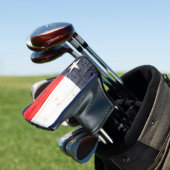 Rustikale Texas Flag Personalisierter Golf Head Co Headcover (In Situ)