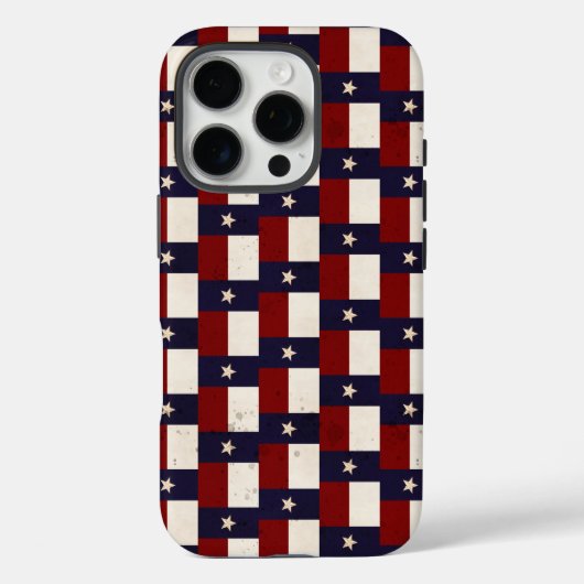 Rustikale Texas-Flagge iPhone-Hülle Case-Mate iPhone Hülle (Rückseite)