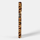 Rustikale Textur Leopard Print Case-Mate iPhone Hülle (Rückseite / Rechts)