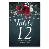 Rustikale Tischnummer (Vorderseite)