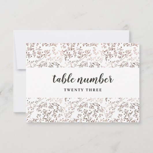 Rustikale Tischnummern für Hochzeiten aus Holz (Rückseite)