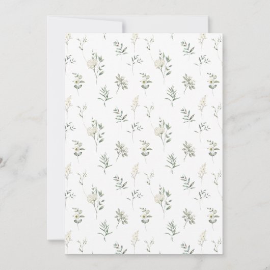 Rustikale Tischnummern im Grünen (Rückseite)