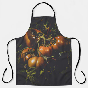 Rustikale Tomaten Vintage-Farmhouse-Koch Botanisch Schürze