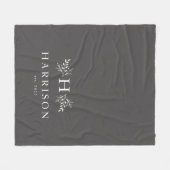 Rustikale Tonschiefer-Decke Fleecedecke (Vorderseite (Horizontal))