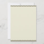 Rustikale Tribal Baby Shower Invitation (Junge) Einladung (Rückseite)