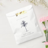 Rustikale Tropenpalme dank Hochzeit Geschenktütchen (Versiegelt)