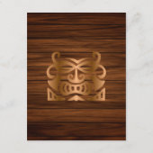 Rustikale tropische Mystische Insel Hochzeitsgäste Begleitkarte (Rückseite)