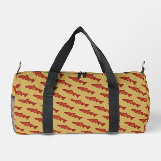 Rustikale Trout Sling Tasche (Rückseite)