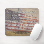 Rustikale Typografie 2. Änderung der amerikanische Mousepad (Mit Mouse)