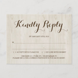 Rustikale UAWG Postkarte