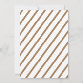 Rustikale Überraschung Geburtstagspartei Einladung (Rückseite)