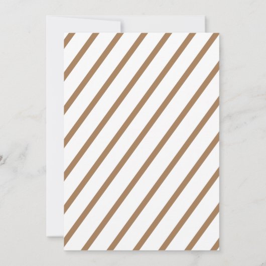 Rustikale Überraschung Geburtstagspartei Einladung (Rückseite)