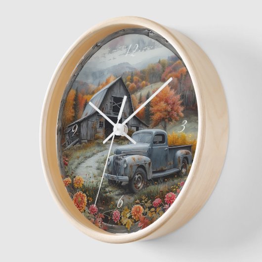 Rustikale Uhr (Winkel)