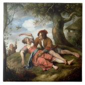 Rustikale Umwerbung Fliese (Vorderseite)