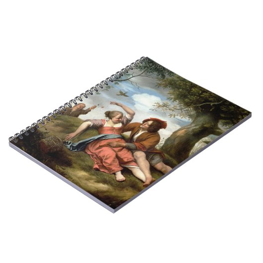 Rustikale Umwerbung Notizblock (Linke Seite)