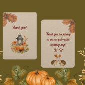 Rustikale und gemütliche Herbstwochenwohnung Danke