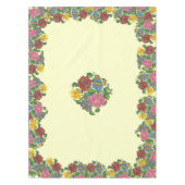 Rustikale ungarische Blume Tischdecke (Vorderseite)